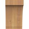 Ekena Millwork 6"W x 6"D x 10"H Imperial Rough Sawn Knee Brace, Western Red Cedar BRC06X06X10IMP00RWR - alternate 4
